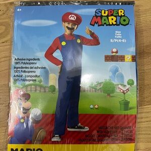 Super Mario Kids Costume - Blue and Red